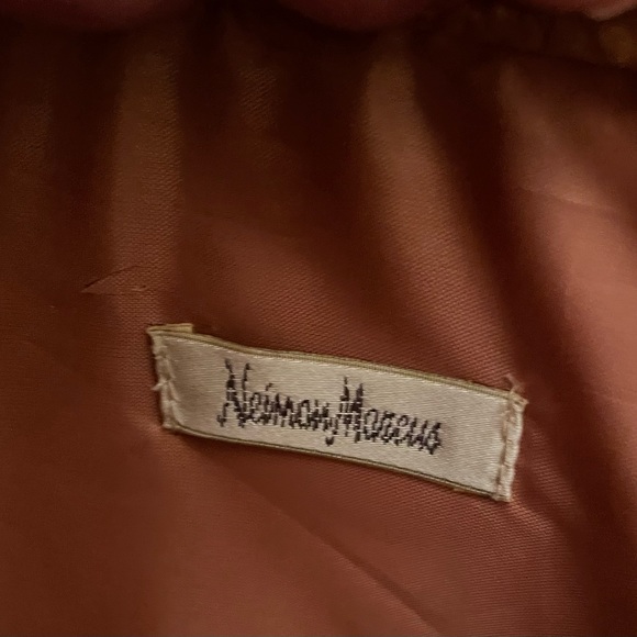 “Neiman Marcus” vinyl tote in Kelly and Navy - Picture 2 of 4